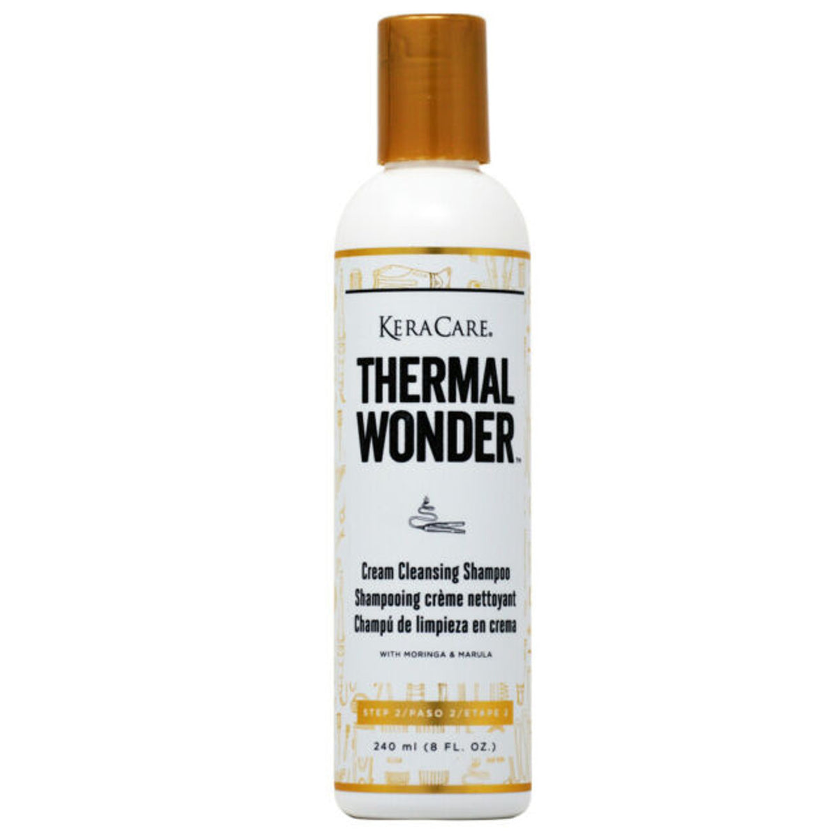 KeraCare Thermal Wonder Cream Cleansing Shampoo 8oz