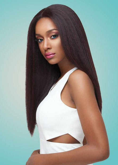 <transcy>100% SYNTHETIC LACE WIG OPTIONAL PARTING BLOWOUT STRAIGHT, 26 "</transcy>