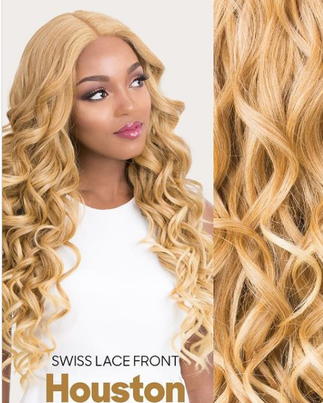 Synthetic Swiss Lace Front Wig - Houston