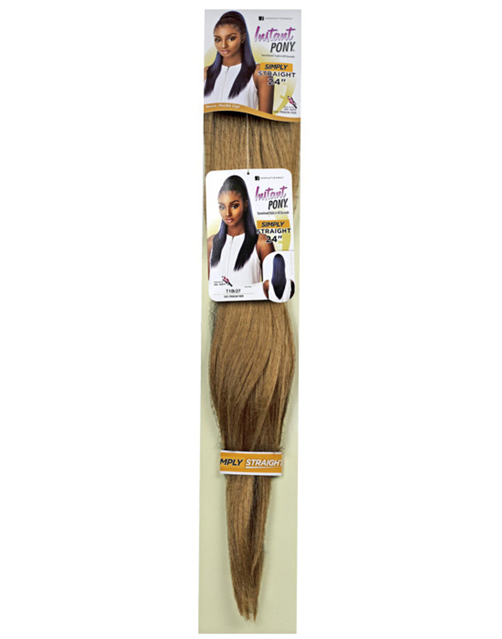 Heatsafe Ponytail Simply Straight 24"