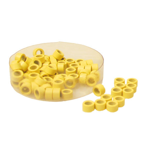 BLACK MICRO HAIR EXTENSION LINKS, 100 PCS