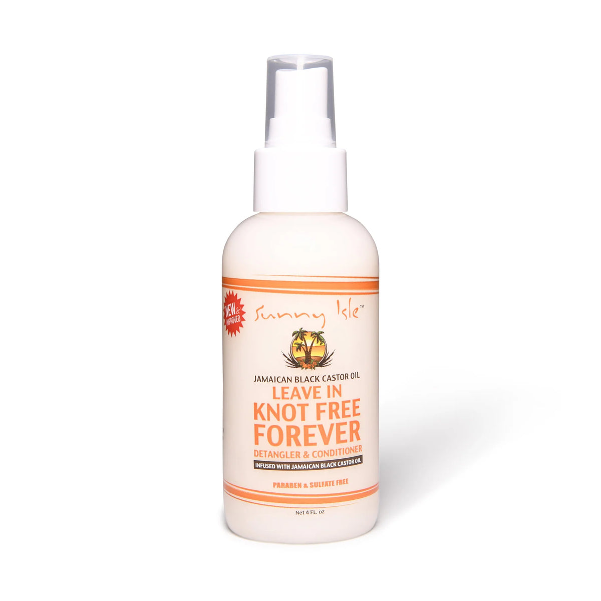 Sunny Isle Jamaican Black Castor Oil Leave-In Knot Free Detangler & Conditioner