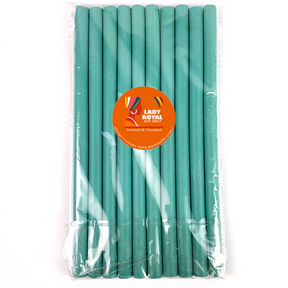 Lady Royal Flexible Foam Hair Curlers – Soft Rod Rollers for DIY Curls & Waves (Multiple Sizes)