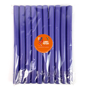 Lady Royal Flexible Foam Hair Curlers – Soft Rod Rollers for DIY Curls & Waves (Multiple Sizes)