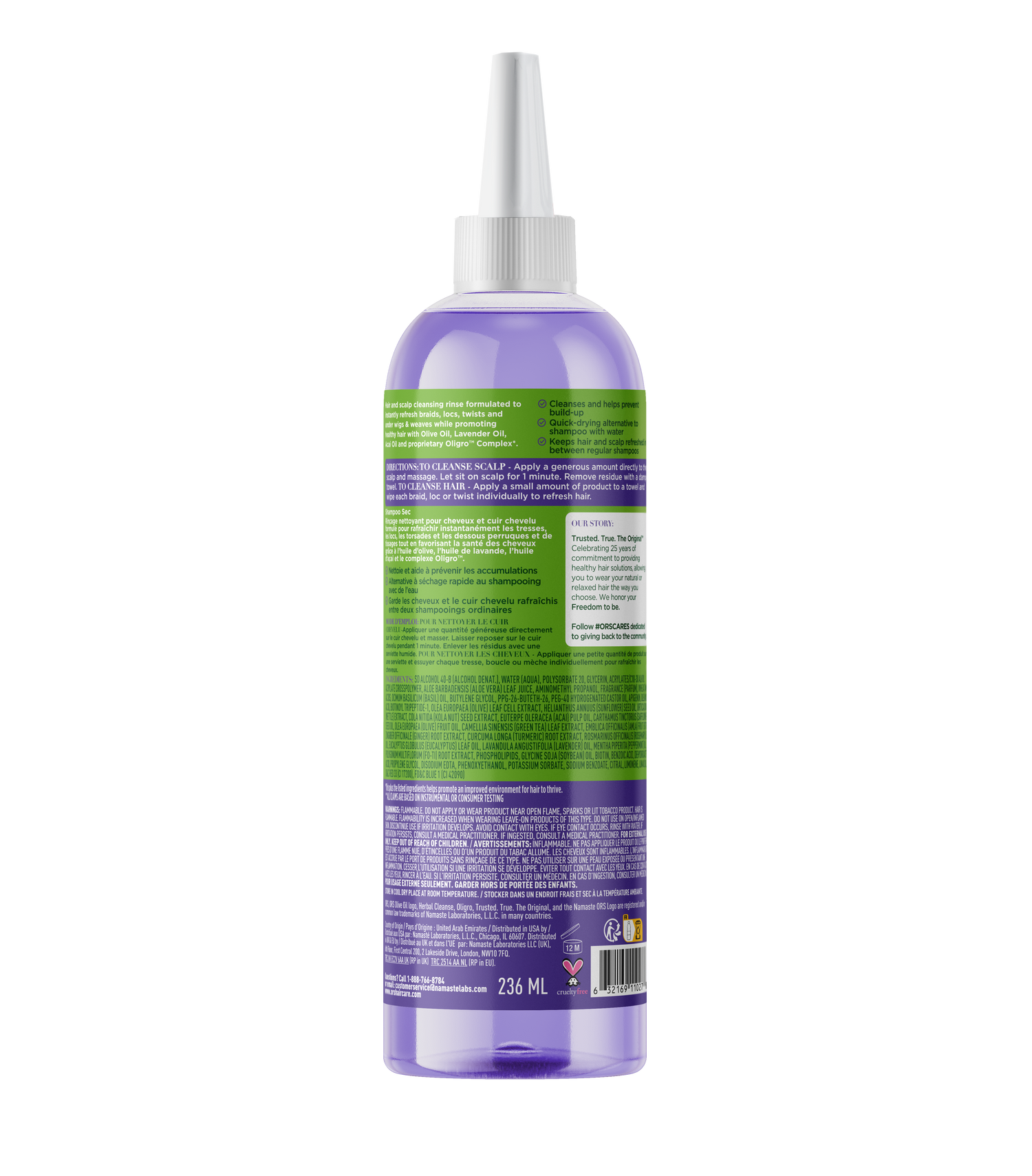 ORS Olive Oil Herbal Cleanse Dry Shampoo 236 ml