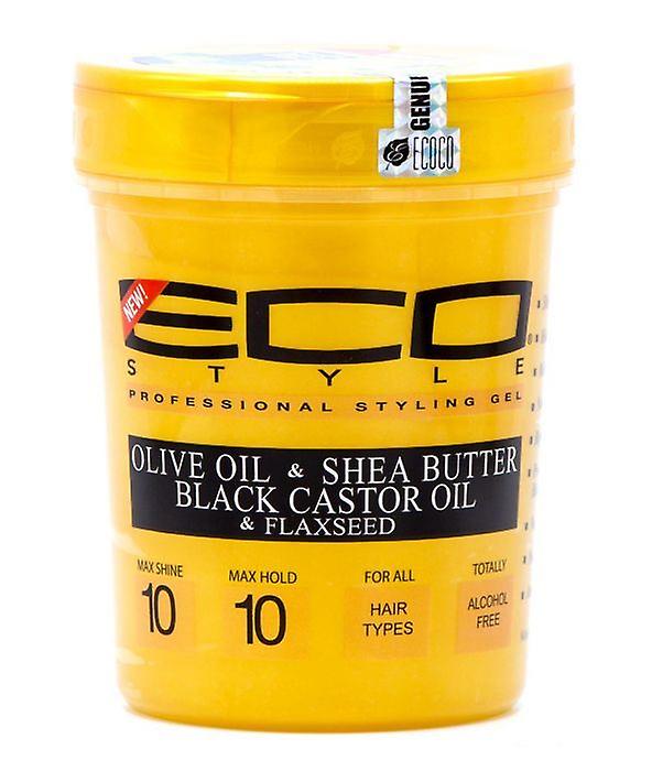Eco Style Olive Oil & Shea Butter Black Castor Oil & Flaxseed 32oz