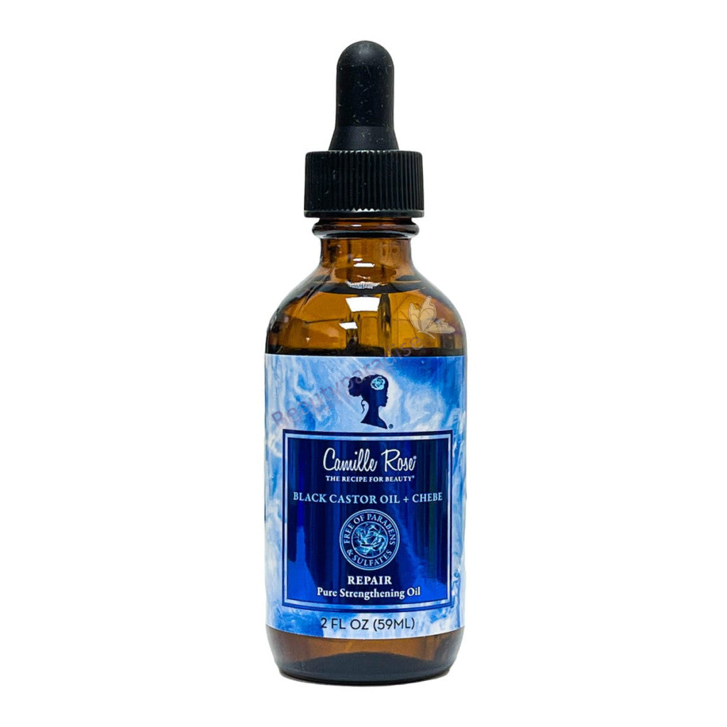 Camille Rose Black Castor Oil + Chebe Repair Pure Strengthening Oil 2oz