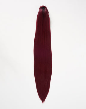 Heatsafe Ponytail  with Bang Cami 30"
