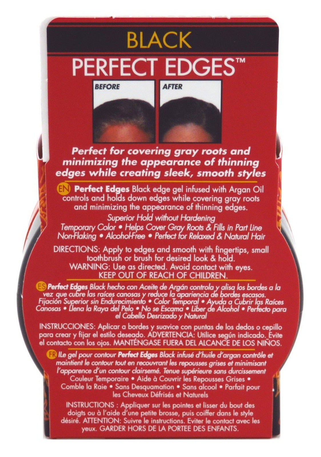Creme of Nature Perfect Edges Black 2.25oz
