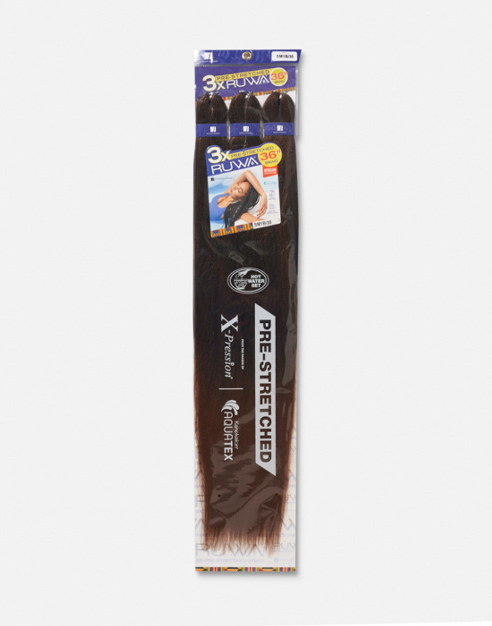 Ruwa 3xPre-Stretched Braid 36"