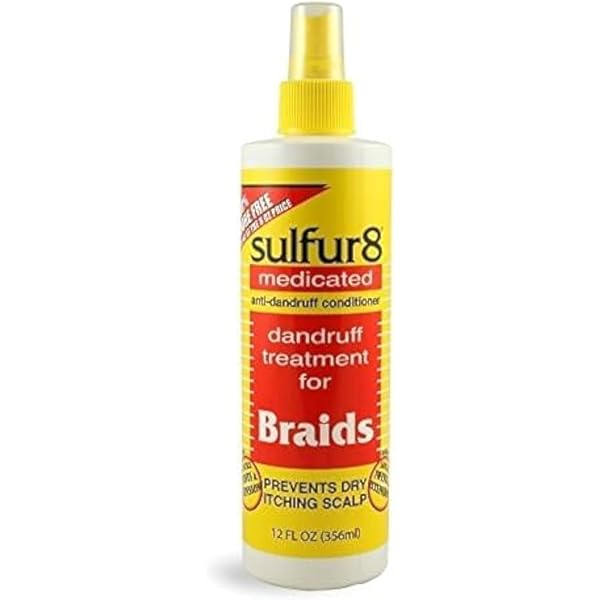 Sulfur8 Treatment Anti-Dandruff Conditioner Braids Spray 12oz