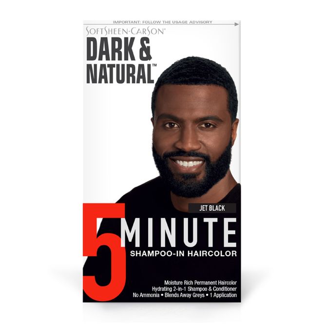 Men's Hair Color Dark & Natural