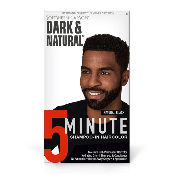 Men's Hair Color Dark & Natural