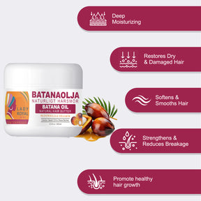 Lady Royal Natural Batana oil Butter 100ml/3.5oz