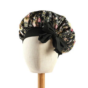 Lady Royal Satin Baby Bonnet with Bowknot Tie