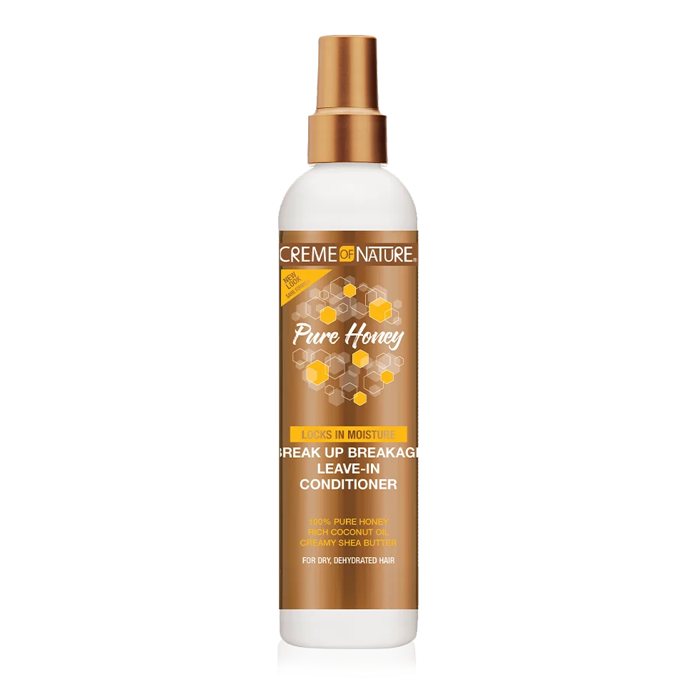 Creme Of Nature PureHoney Break Up Breakage Leave-In Conditioner 236ml