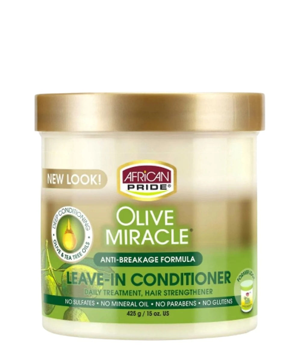 Olive Miracle Anti-Breakage Leave-In Conditoner, 15oz