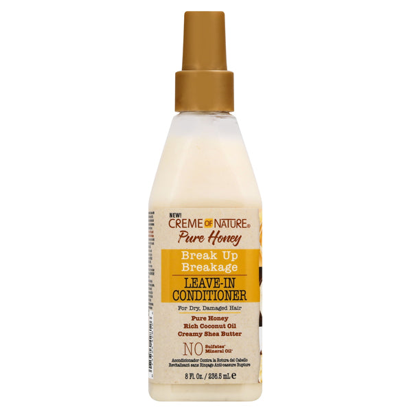 Creme Of Nature Pure Honey Break Up Breakage Leave-In Conditioner 8oz