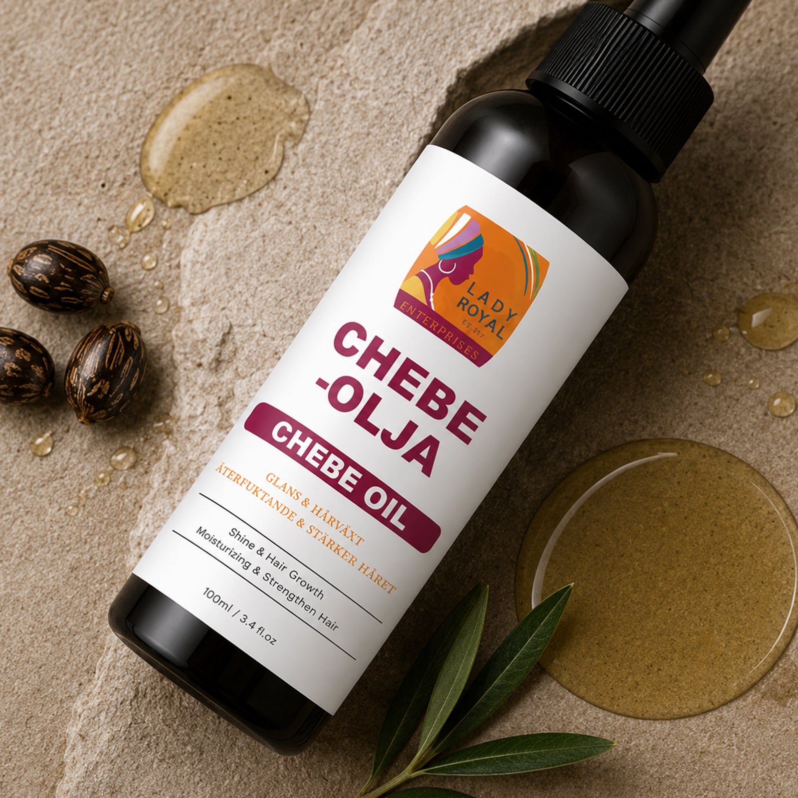 Lady Royal Chebe oil 100ml/3.5oz