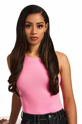 Clip-in Glam - Straight 8pc 20"
