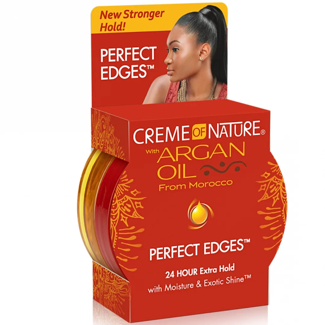 Creme Of Nature Argan Oil Perfect Edges 24 Extra Hold 2.25oz