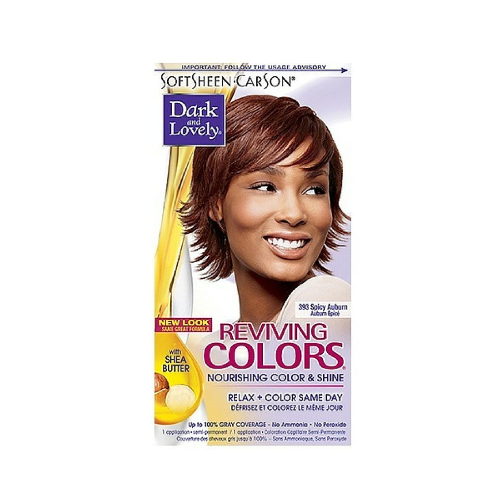 Dark and Lovely Reviving Colors Spicy Auburn with Shea Butter
