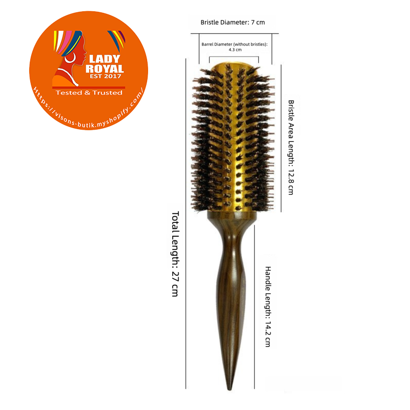 Lady Royal Round Barrel Hair Brush