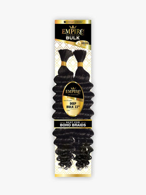 Human Hair Deep Body Bulk 22"
