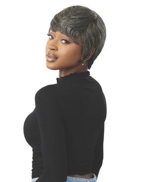 Fab & Fly Grey Glamour Human Hair Cecilia
