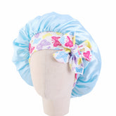 Lady Royal Satin Kids Bonnet with Headband-Style Bowknot