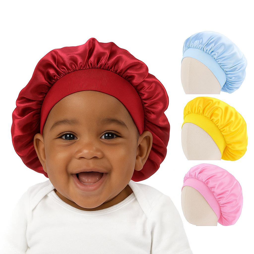 Lady Royal Baby Satin Night Cap