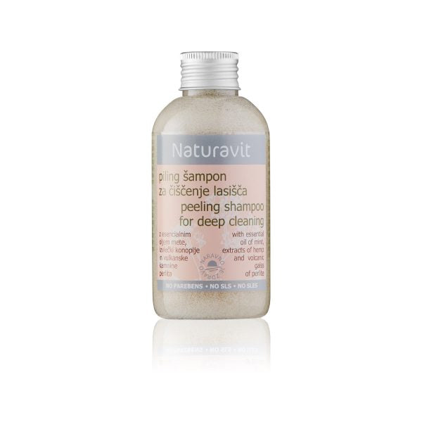 Organic Naturavit Peeling Shampoo For Deep Cleaning 8oz
