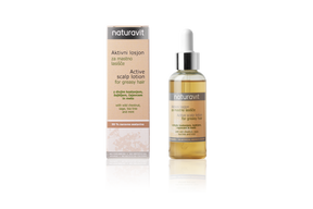 Organic Naturavit Active Scalp Lotion mot Fett Hår 100ml