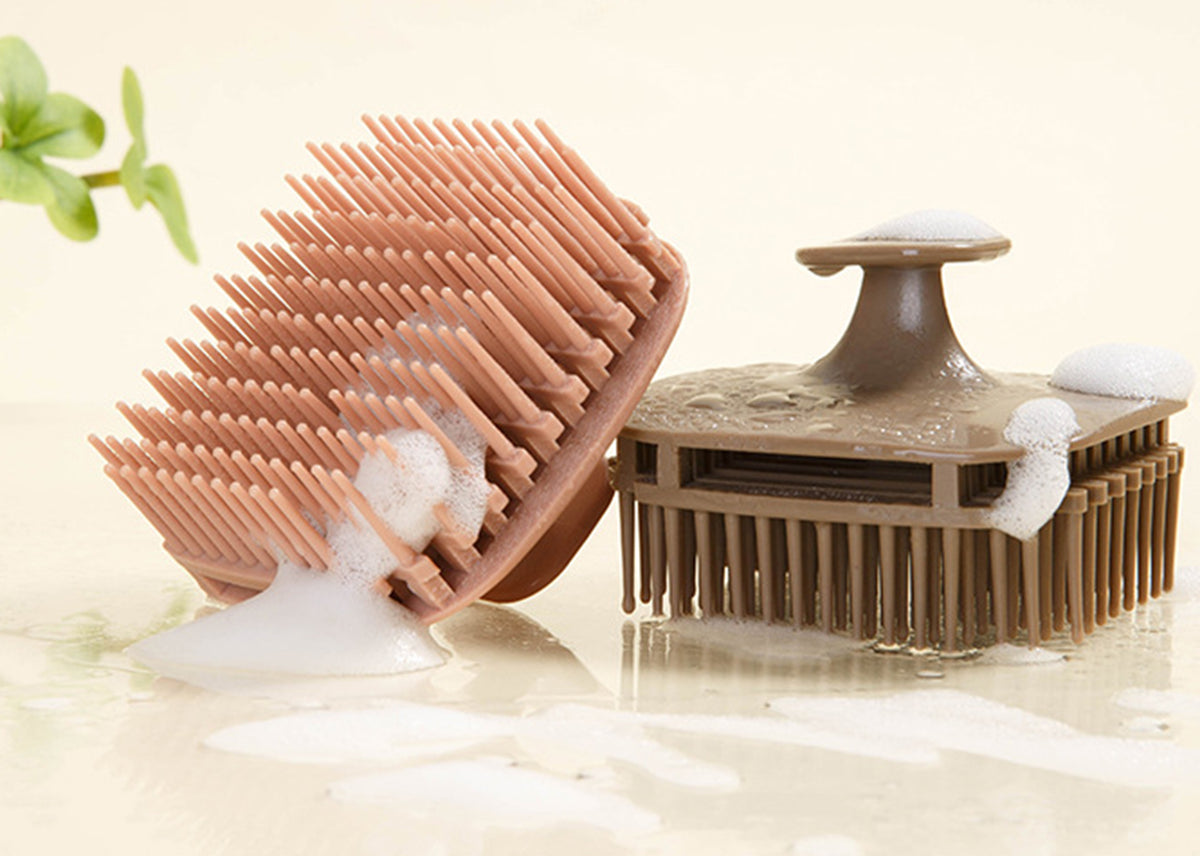 Lady Royal Square Scalp Massage Brush