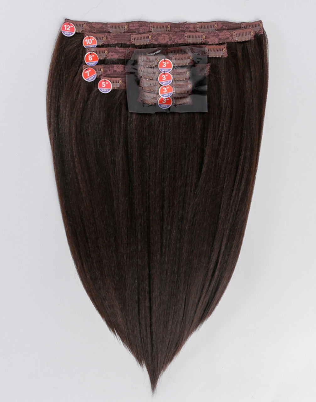 Big Beautiful Hair Clip-In - Kinky Straight 18"