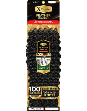 X-Pression Remi Feather Crochet Water Wave