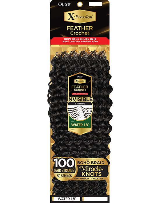 X-Pression Remi Feather Crochet Water Wave