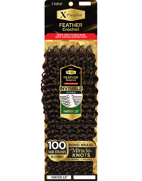 X-Pression Remi Feather Crochet Water Wave