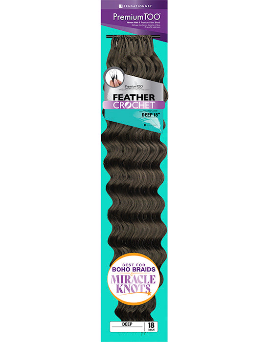 Premium Too Blend Feather Crochet-Deep 18"