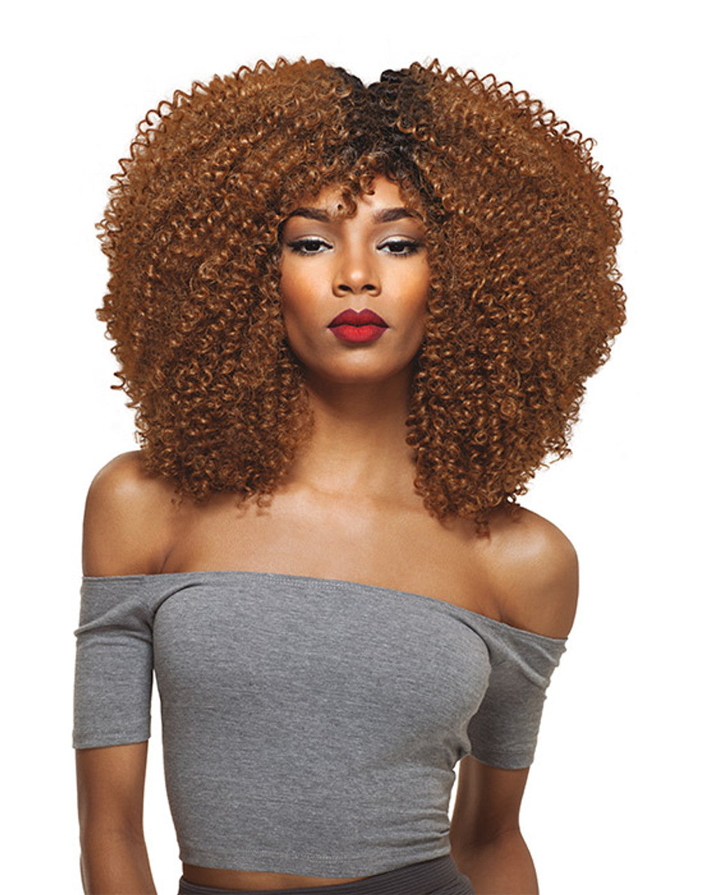 Human Hair Blend Big Beautiful Hair - 3c-Whirly Wvg