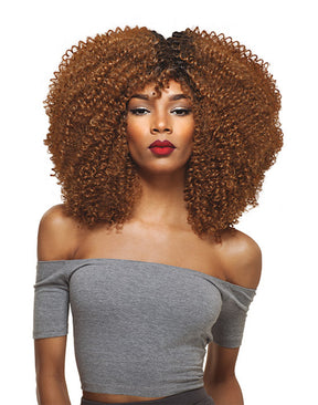 Human Hair Blend Big Beautiful Hair - 3c-Whirly Wvg