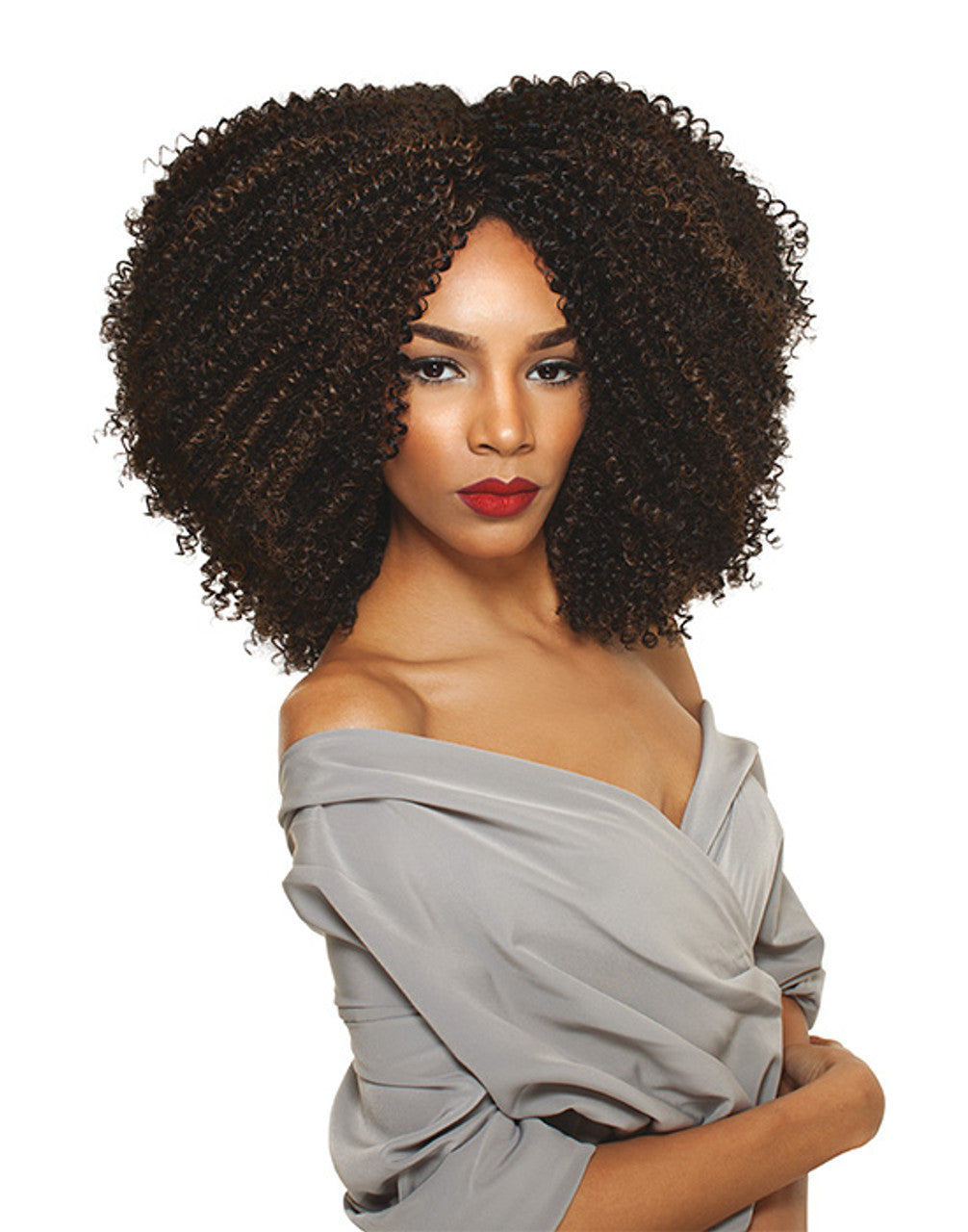 Human Hair Blend Big Beautiful Hair - 4a-Kinky Wvg
