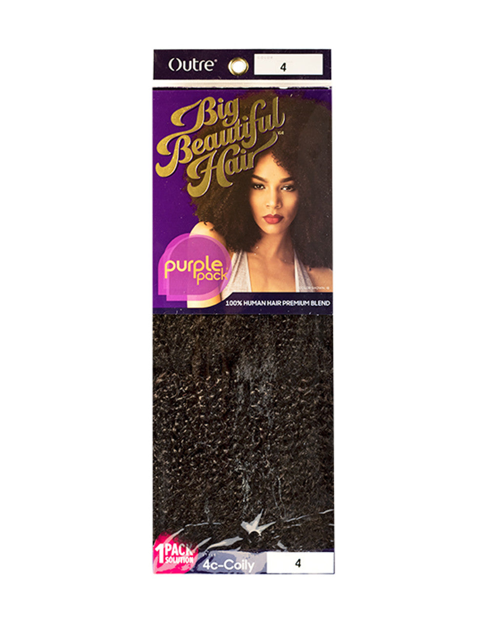 Human Hair Blend Big Beautiful Hair - 4C Coily Wvg