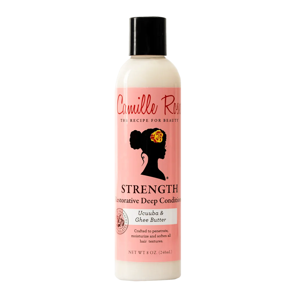Camille Rose Strength Restoraative Deep Conditoner 8oz