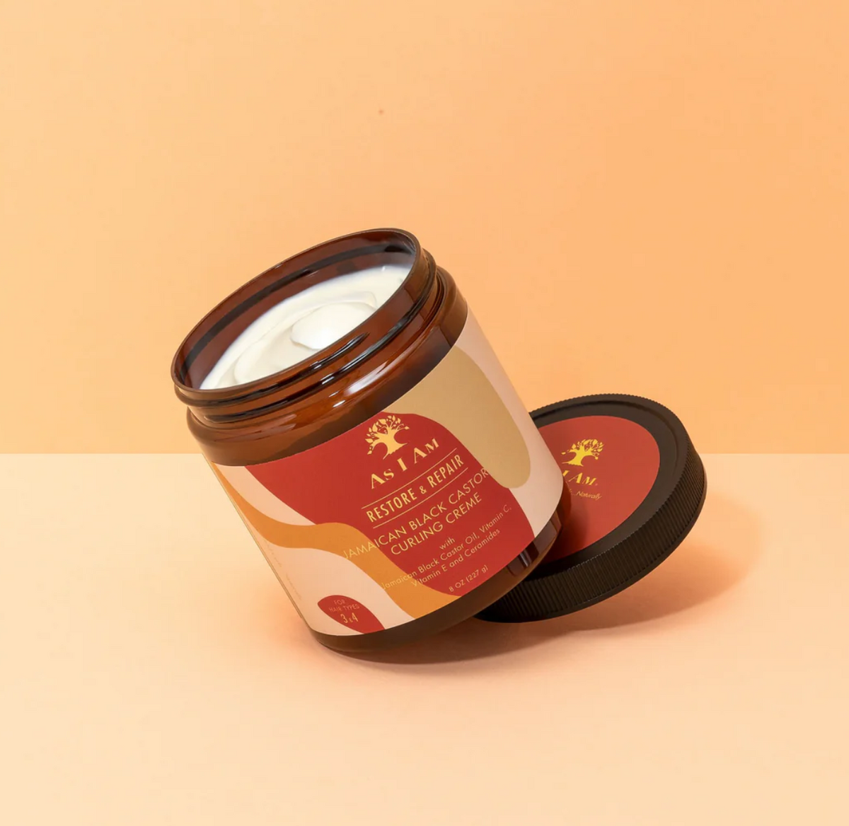 As I Am Restore & Repair Jamaican Black Castor Oil Curling Creme 8oz