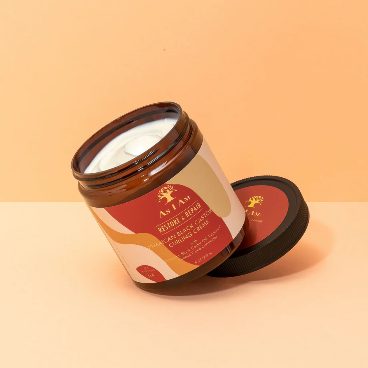 As I Am Restore & Repair Jamaican Black Castor Oil Curling Creme 8oz