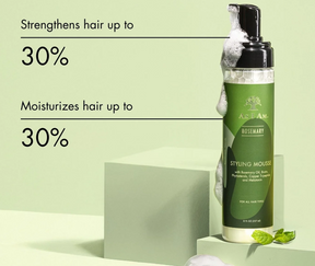 As I am Rosemary Styling Mousse 8oz