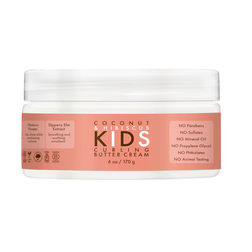Shea Moisture Kids Coconut & Hibiscus Curling Butter Cream 6oz