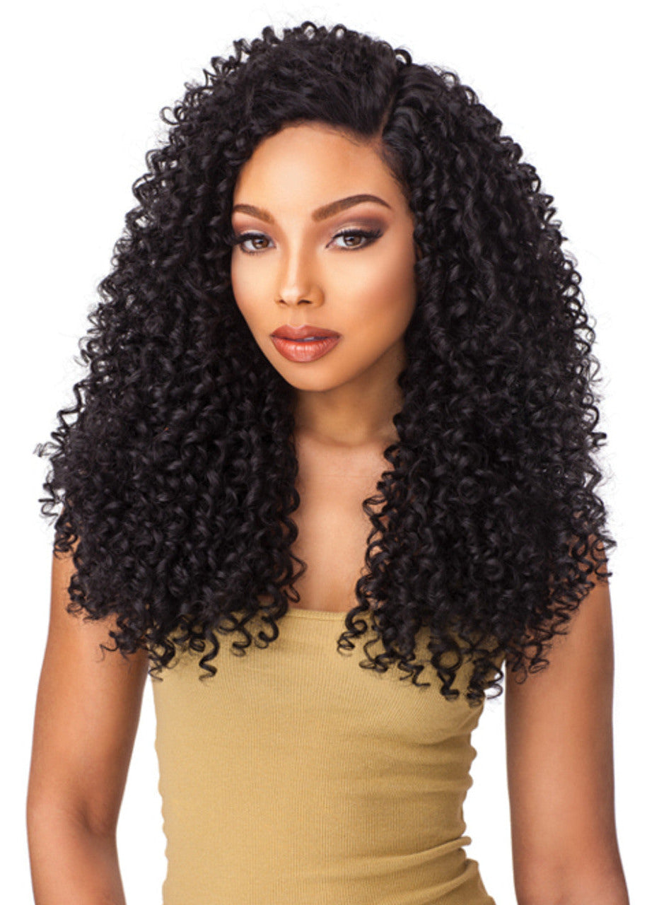 Lace Front Edge Wig 6" Kinky Curly Natural Hair Line