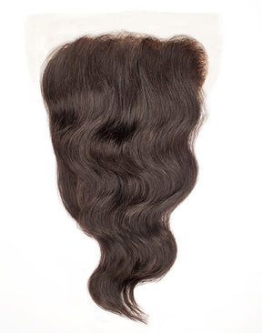 Human Hair Wavy Closure 7x4 12"